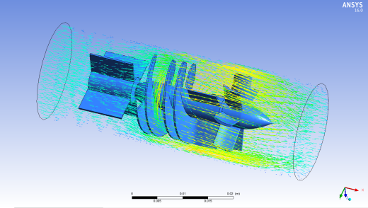 Solidworks中的轴流泵缩略图